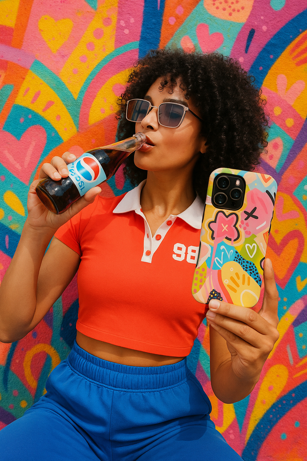 BubblePop Graffiti Urban Whimsy Case Instagram