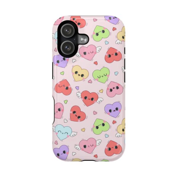 Kawaii Hearts Pastel Love iPhone Case